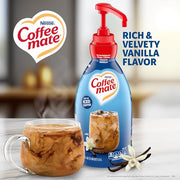Coffee Mate Pumpkin Spice, French Vanilla / 50.7 Fl Oz (Pack of 2) / 2 Plant-Based Coffee Creamers