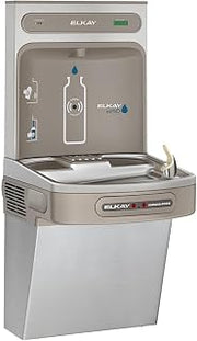 Elkay LZO8WSSK EZH2O Bottle Filling Station with Single ADA Cooler Hands Free Activation Refrigerated Stainless, Stainless Steel