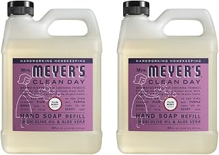 Mrs. MEYER'S CLEAN DAY Plum Berry Liquid Hand Soap Refill Scent 33 fl oz. (Pack of 2)