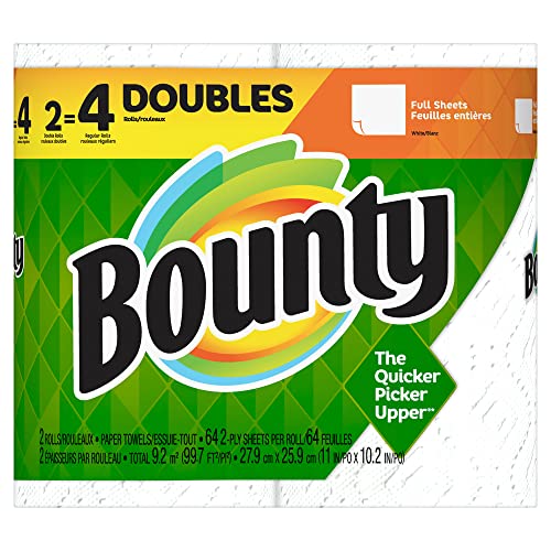Bounty White / 1 / 64 Count (Pack of 2) Paper Towels