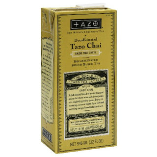 Tea Latte Chai Tea Decaf (12x32 OZ) by TAZO – 32 Ounces, Plastic, No Color, Pack of 12, Model 794522705054