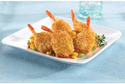 King and Prince Breaded Butterfly Shrimp - 21/25, 3 Pound -- 4 per case.