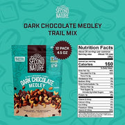 Second Nature Dark Chocolate / 4.5 Ounce (Pack of 12) / 12 Snack & Trail Mixes