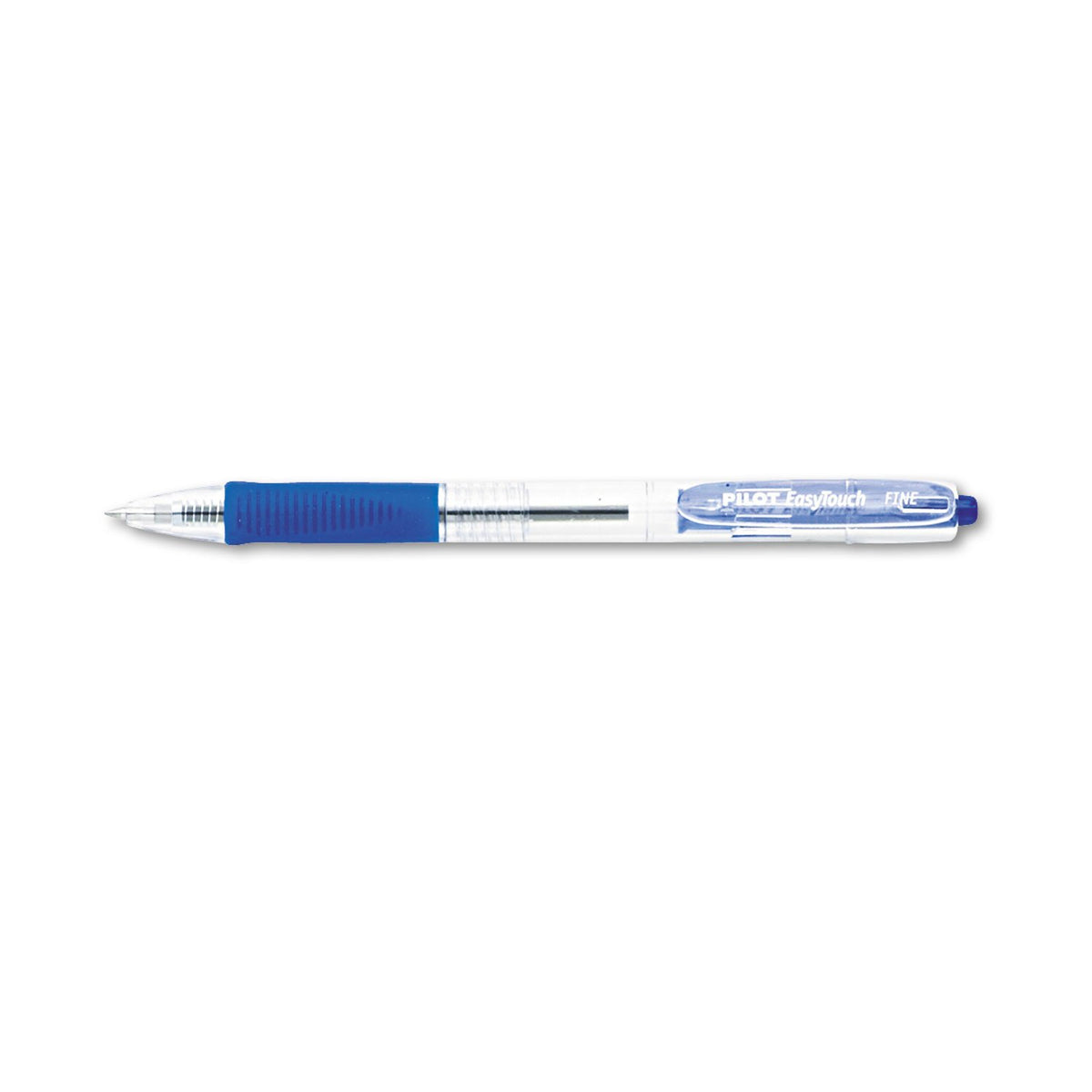 EasyTouch Ballpoint Pens by PILOT – 12 Count (Pack of 1), Plastic, Blue, Model 32211