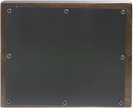 HUBERT Chalkboard Sign Mango Wood Block - 11" L x 1 3/4" W x 8 1/2" H