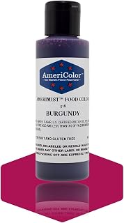 AmeriColor AmeriMist Burgundy Airbrush Food Color, 4.5 oz