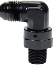 Allstar Performance AN To NPT Swivel 90 Deg -10 x 3/8in