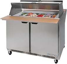 Beverage-Air SPE72-30M-DS 72" W Sandwich Prep Dual Side Megatop