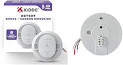 Kidde Hardwired Smoke, Carbon Monoxide & Heat Detector Bundle with 10-Year Battery Backup & Interconnect Capability