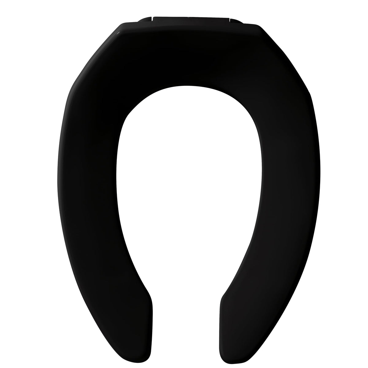 Bemis Black / Elongated / 1 Toilet Seats