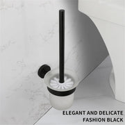 Compact Size Wall Mounted Bristles Plastic Brush by FYorbitH – One Size, Black, Model FYorbitH