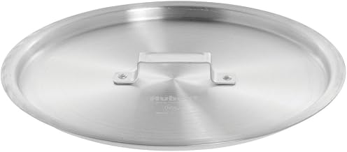 HUBERT Stock Pot Lid Cover for 60 Quart or 24 Quart Brazier Aluminum - 18 1/10 Dia