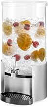 Rosseto LD175 4 Gal. Elliptic Dispenser with drip Tray and SS Base