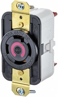 Hubbell 78856 Locking Receptacle, See Image