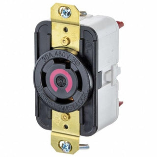 78856 Locking Receptacle by Hubbell – Metal, See Image, Model HBL2730ST