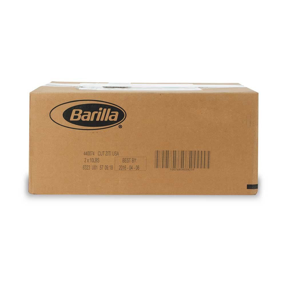 Ziti Cut Pasta by Barilla – 23 pounds, Pack of 2