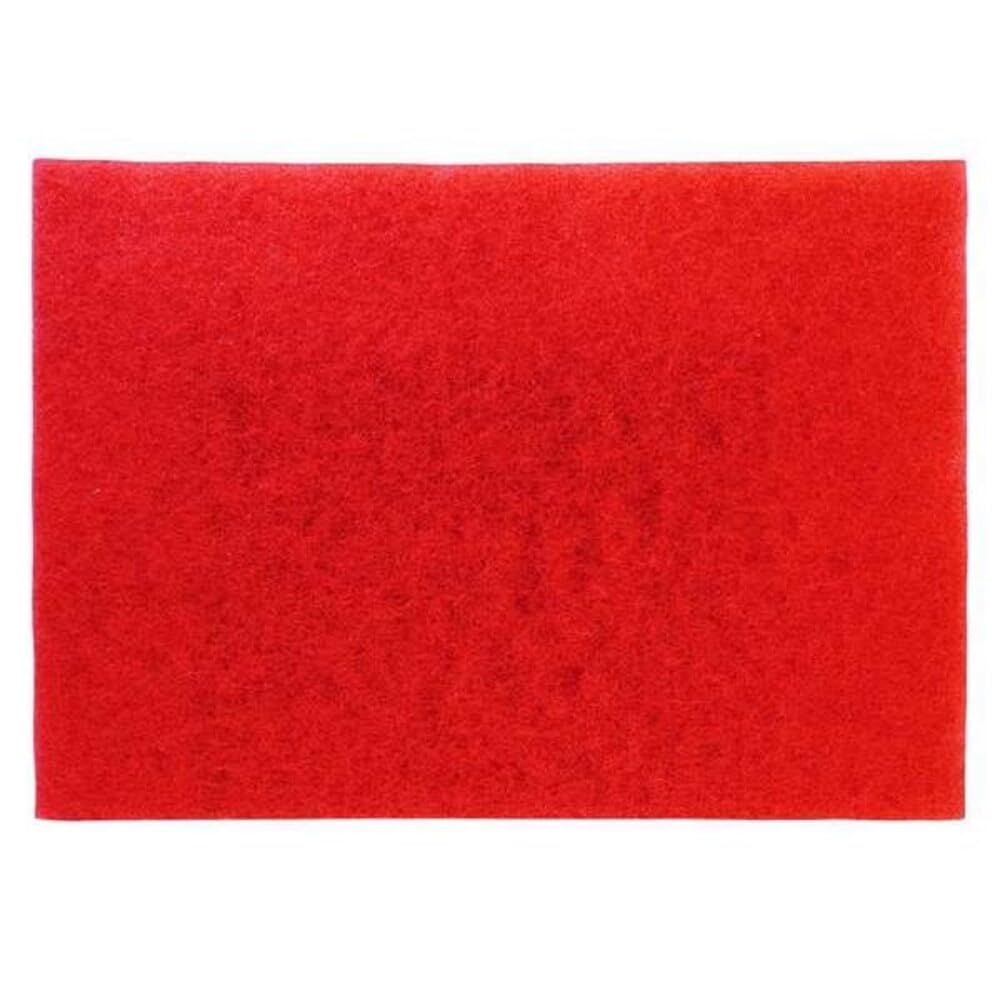 3M 32" x 14" / Red / 1 Floor Machine Pads