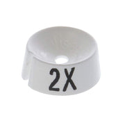Hanger Markers by SIZEAMATIC – Plastic, White, Pack of 25