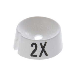 Hanger Markers by SIZEAMATIC – Plastic, White, Pack of 25