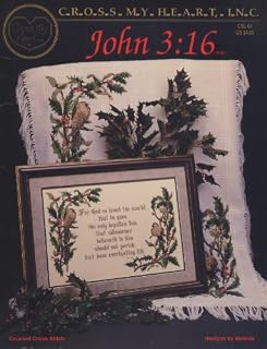 John 3:16 (Counted Cross Stich) (Cross My Heart CSL-61)