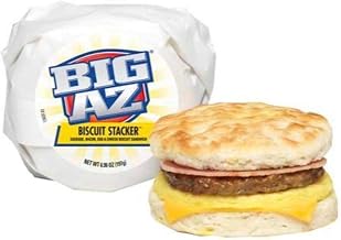 Big Az Breakfast Biscuit Sandwich, 6.96 Ounce -- 8 per case.