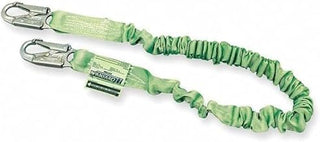 Miller Manyard ll Shock-Absorbing Lanyards, Locking Snap Hook, 6', Green