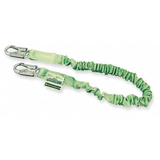 Miller Manyard ll Shock-Absorbing Lanyards by Honeywell – 6', Polyester Web, Green, Model 216M-Z7/6FTGN