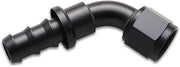 Vibrant Performance 22606 Push-On 60 Degree Hose End Elbow Fitting; Size: -6An, 1 Pack
