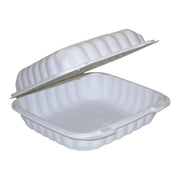 Pactiv YCN809010000 Earth Choice Plypro 9 x 9" Container - 120 / CS"