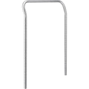 Poly-Z-Brite Utility CART Handle 24W by Nexel – Alloy Steel, Silver, Model AH24Z
