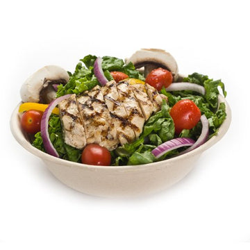 COPERATION Bowl 32 Oz Pulp Natural Terrapac by Sabert – 500 CT, 32.0 ounces, Pulp, Natural, Model 49032D300