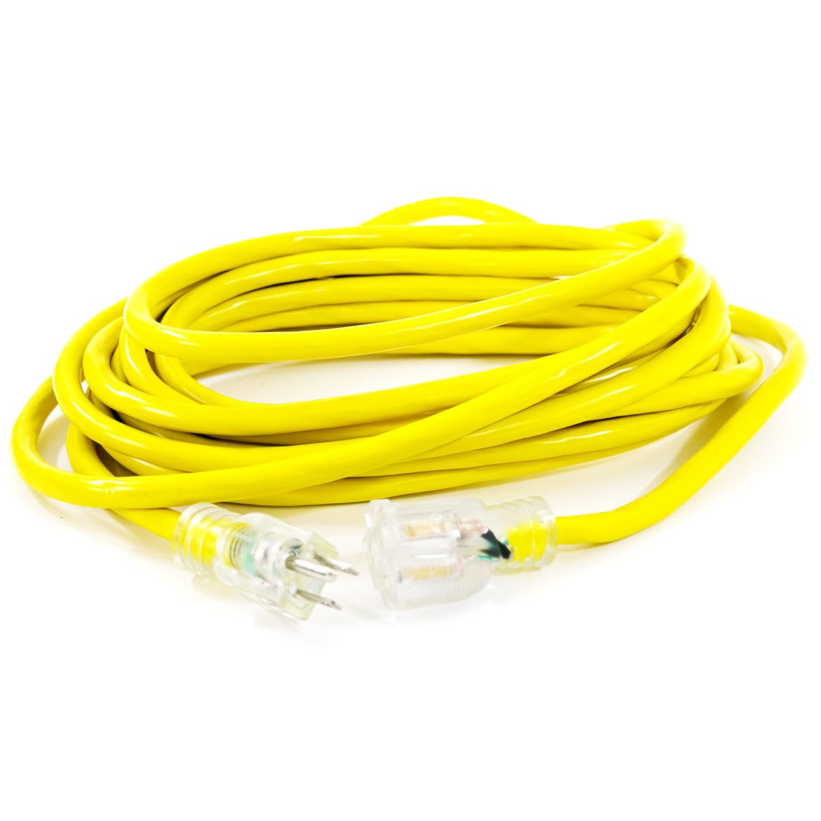 Outdoor Extension Cord by DuroMax – XPC12025A, pvc, Yellow, Model XPC12025A
