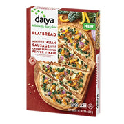 Daiya Meatless Italian Sausage Style Crumbles, Roasted Pepper & Kale / Flatbread Meat