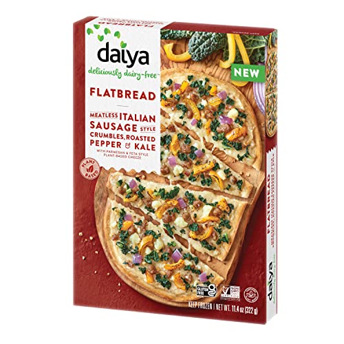 Daiya Meatless Italian Sausage Style Crumbles, Roasted Pepper & Kale / Flatbread Meat