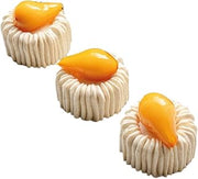 Pavoni PX4391 Pavoflex Silicone Baking Mold Freezing Mould with 12 Charlotte Cavities, Each 2.95 Inch Diameter x 1.77 Inch High