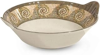 G.E.T. ML-95-MO Mosaic Melamine Deep 4 Qt Handled Bowl - 6 / CS