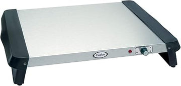 Cadco WT-5S 13.9" x 14" Countertop Warming Tray Shelf with Variable Heat Control, Stainless Steel, 120v, 9 lbs, for Commercial Use