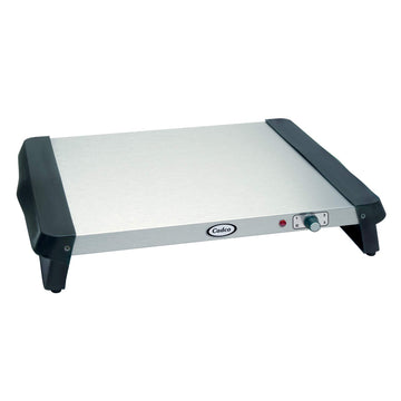 13.9" x 14" Countertop Warming Tray Shelf with Variable Heat Control by Cadco – Stainless Steel, Model WT-5S