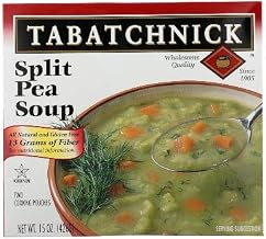 Tabatchnick Split Pea Soup, 15 Ounce - 12 per case.