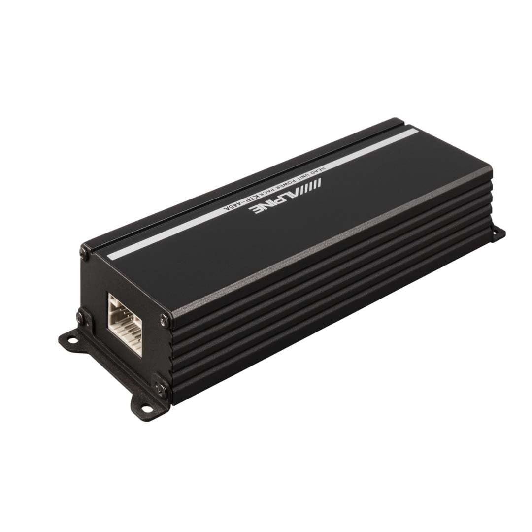 Head Unit Power Pack by Alpine – Waterproof Bluetooth speaker component, black, Model KTP-445A