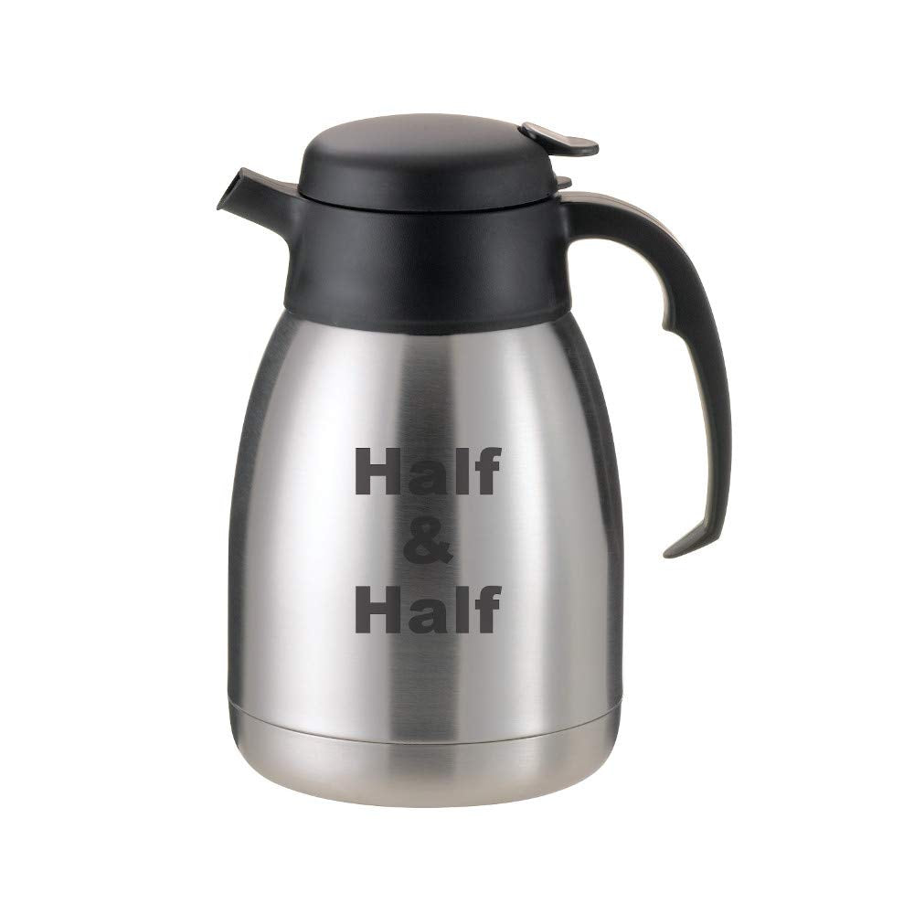 SteelVac Carafe by Service Ideas – 1.5 liters, Stainless Steel, Model FVPC15HALFET