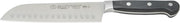 Winco 7" Black High carbon steel Santoku Knife | Dishwasher safe, Restaurant service, Great for Meat Prep, Vegetable Prep, Bread Service and Kitchen Prep