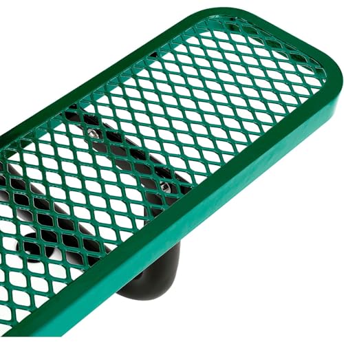 Global Industrial Green / 96"l X 60"w X 29.5"h / Industrial Picnic Tables