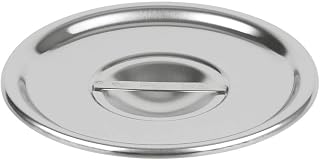 Royal Industries Bain Marie Solid Lid, Stainless Steel, 3.5 qt Cover, Silver