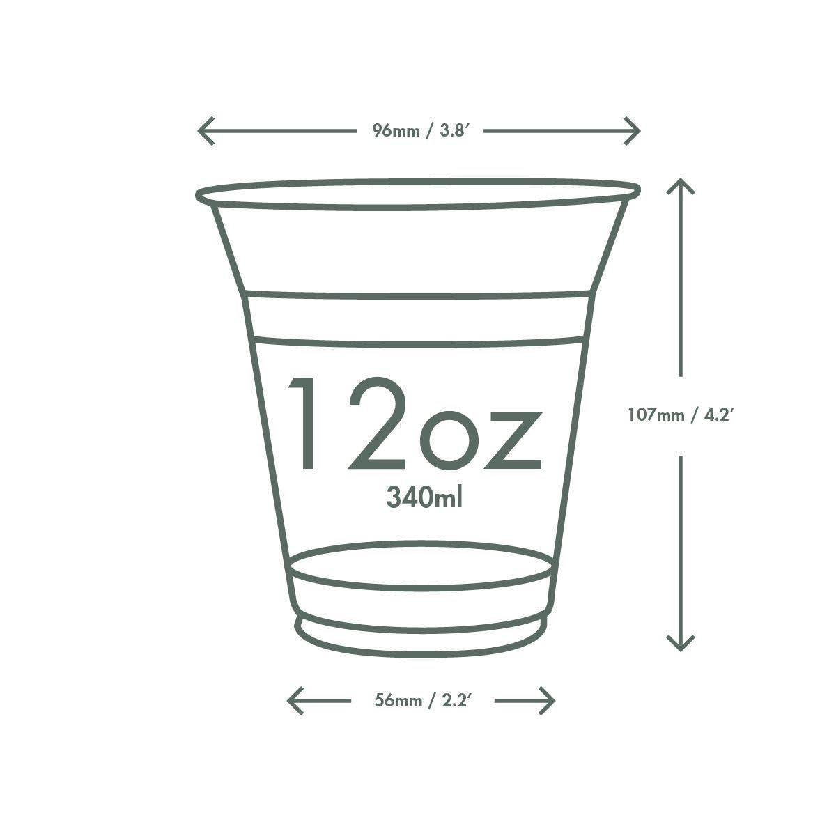 Vegware 12oz / Cup / Clear Cups