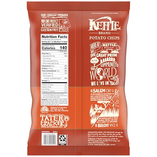 Kettle Brand Backyard Barbeque / 13 Ounce (Pack of 2) / 1 Potato