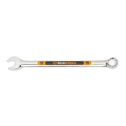 15mm 12 Point Hi-Viz Long Pattern Combination Wrench by GEARWRENCH – Alloy Steel, Silver, Model 81672H