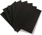 Hygloss Products Glossy Poster Board 25 Sheets, 8 1/2"x11", Assorted