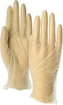 Disposable Vinyl Gloves Light Powder, Sz Medium 3 Boxes of 100