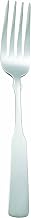 Winco 12-Piece Houston Dinner Fork Set, 18-0 Stainless Steel, Silver